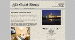 Desktop Screenshot of jbsguesthouse.co.uk